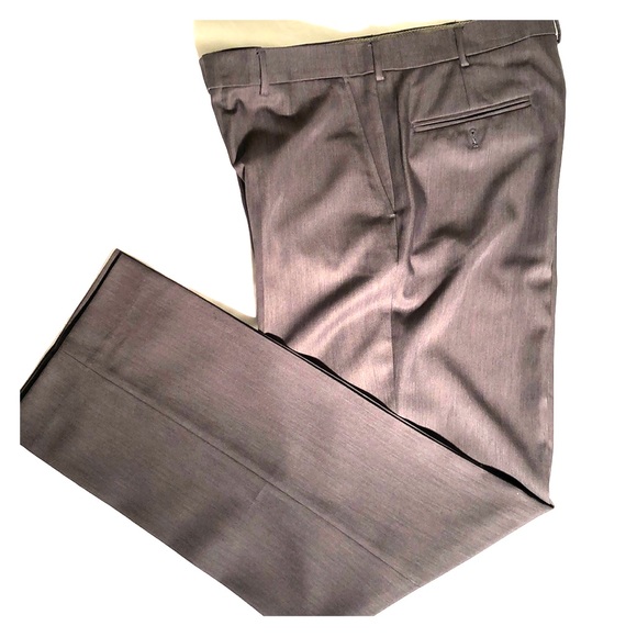 Geoffrey Beene Men’s Grey Dress Pants - Picture 1 of 3